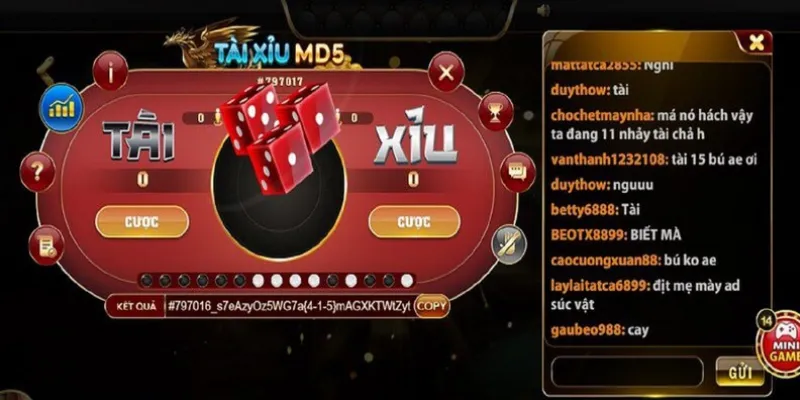 Nắm rõ luật chơi Tài Xỉu MD5 online