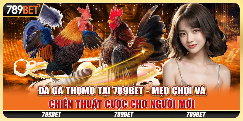 Đá gà Thomo tại 789Bet - Mẹo chơi và chiến thuật cược cho người mới