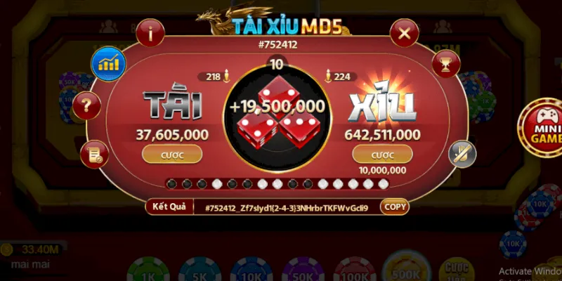 Mẹo chơi Tài Xỉu MD5 hiệu quả - Cách tăng cơ hội thắng lớn 3 Hướng dẫn chơi Tài Xỉu MD5 cho người mới bắt đầu